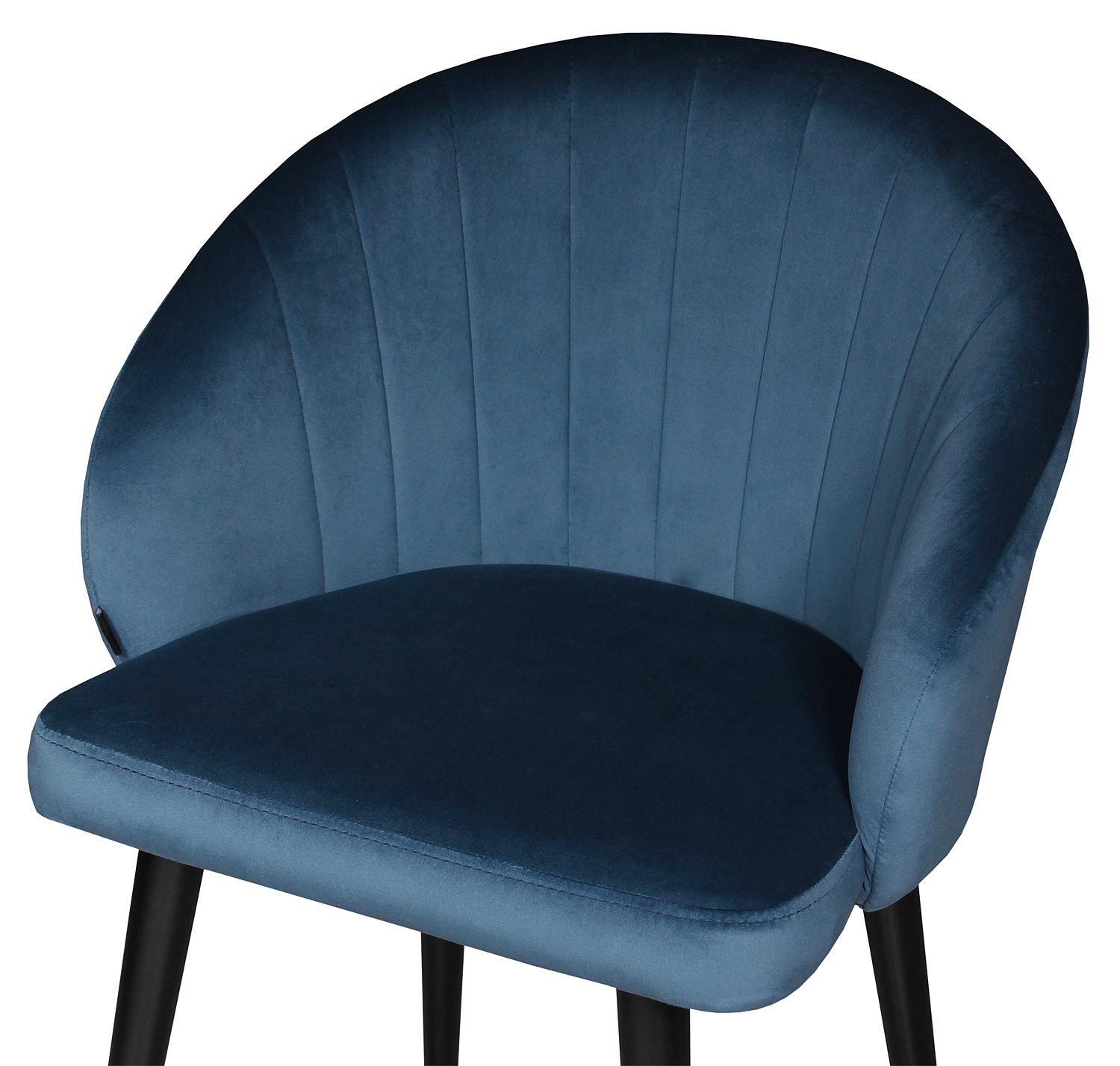 Кресло Chico цвет черный/синий