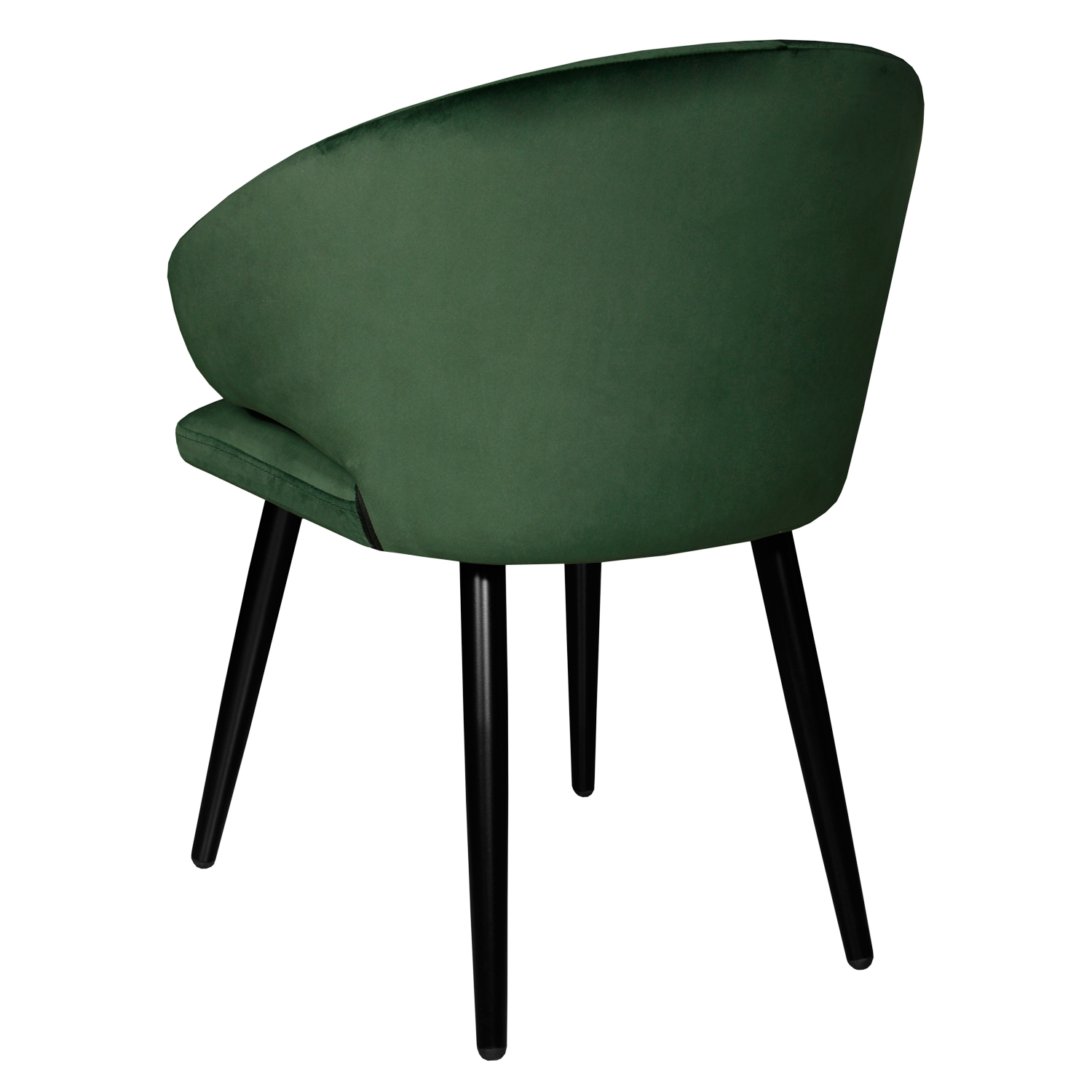 Кресло Federico цвет черный/зеленый